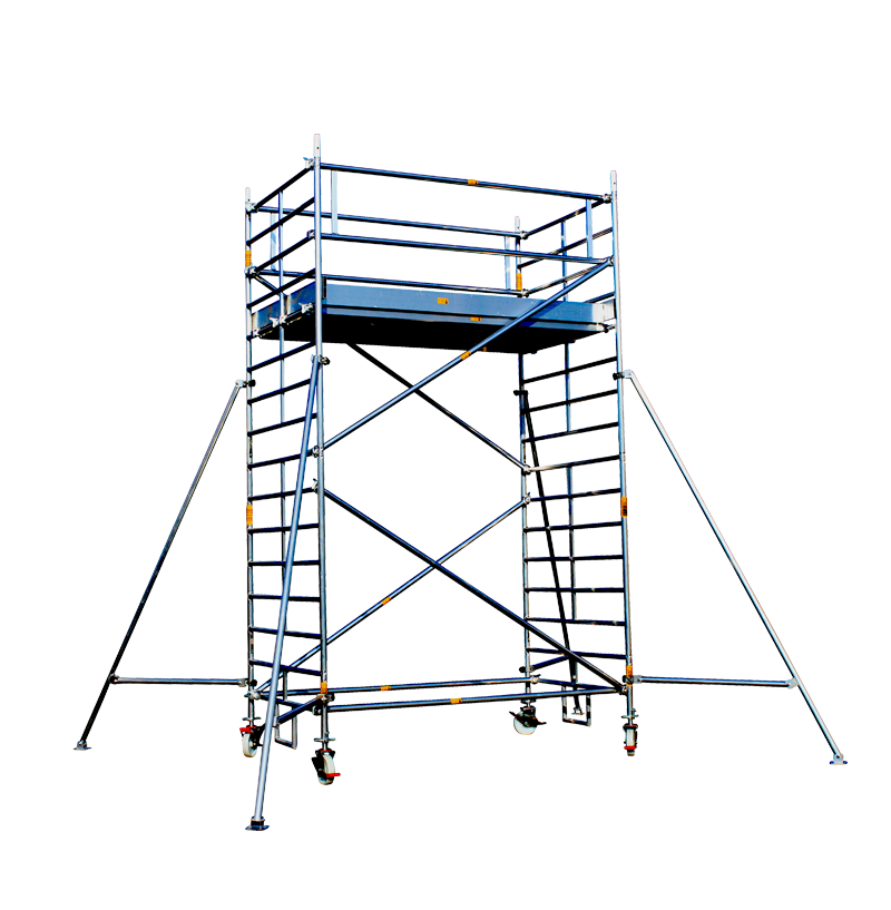 Mobile scaffoldings
